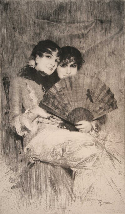 The Cousins by Anders Leonard Zorn